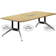 Elegant Design 6 Person Meeting Table with Smooth Surface Top