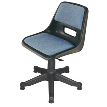 Boss B-208-HSC Shell Holo Revolving Chair with Mechanical Jack & Cushion With Stopper