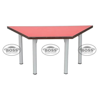 Boss B-923 Wooden Table Triangle With Steel 2 Inch Pipe