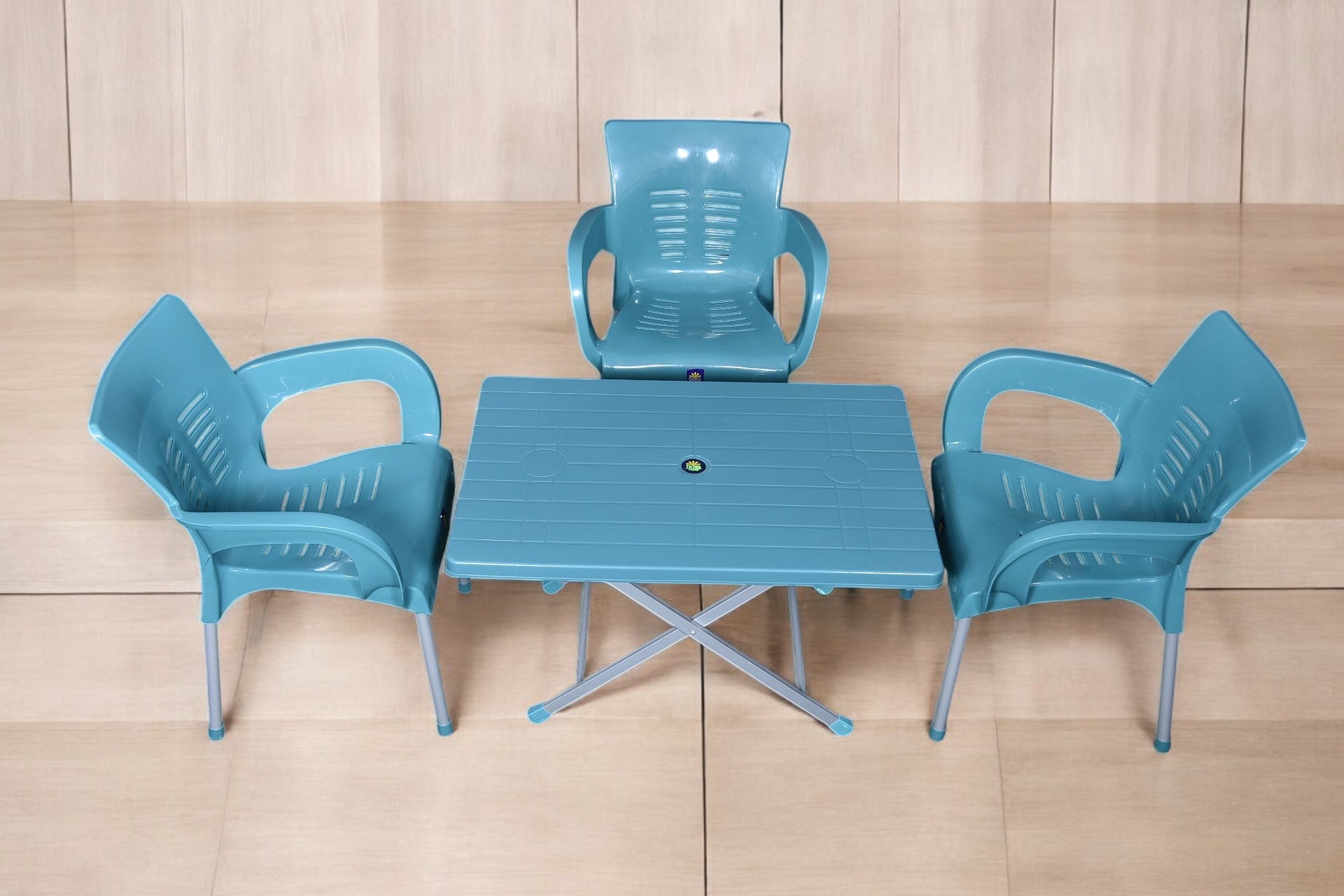 Relaxo Chair Set with BP-214-S Folding Table – BossPakistan