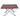 Boss BP-214-S Steel Plastic Square Folding Table (2 X 3)