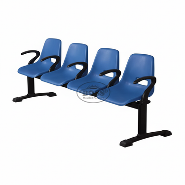 Boss B-253-HA Holo Big Shell Sofa 4-Seater Double Channel with arms