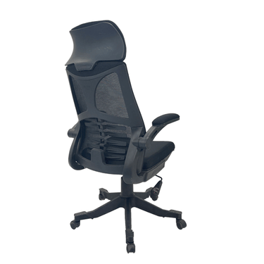 B-547 Skelton Executive Revolving Chair With Moveable Arms & Head Rest