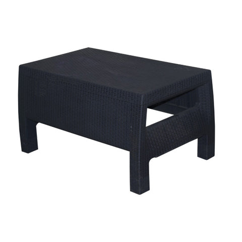 Boss BP-371 Newly Designed Pure Plastic Single Shelf Rattan Table