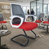 Boss B-544-VO Aqua Mesh Low Back Executive Visiting Chair With Oval Base