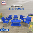 Lino Rattan Plastic Chair With BP-335 Table