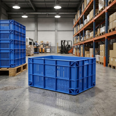 Boss B-721 Full Plastic Jali Crate Large