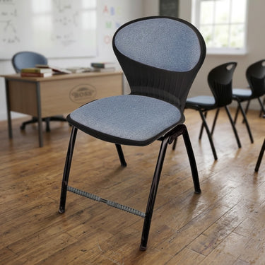 Boss B-06-C Steel Plastic Peacock Shell Chair with Cushion
