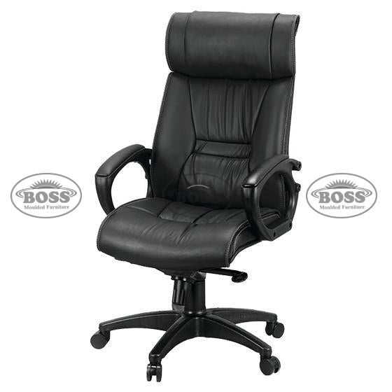 Boss B-517 President High Back Double Ply Revolving Chair
