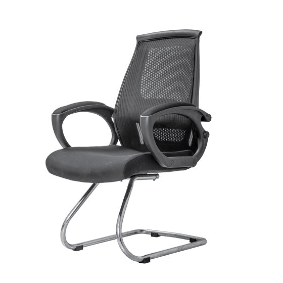 Boss B-544-VO Aqua Mesh Low Back Executive Visiting Chair With Oval Base