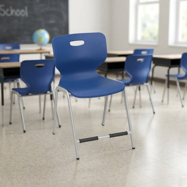 Boss B-209 Steel Plastic Yellow Label Study Chair