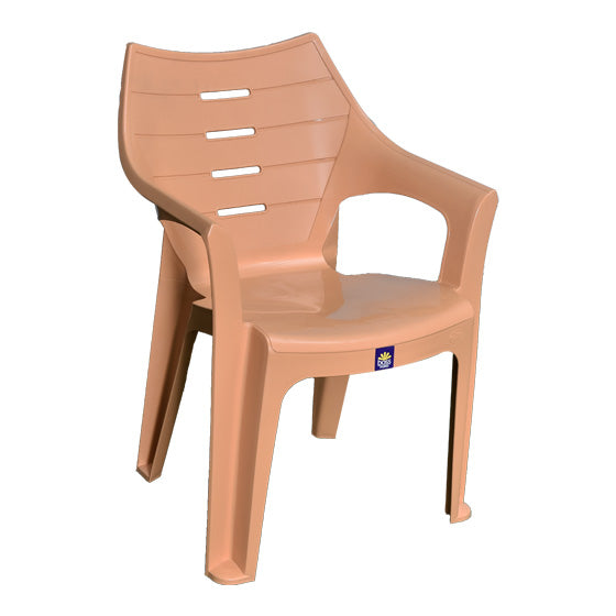 Boss BP-628 Full Plastic Elegance Chair Coffee - Main Image
