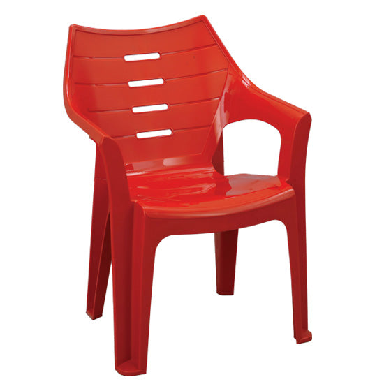 Boss BP-628 Full Plastic Elegance Chair Red
