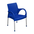 Boss BP-682 Steel Plastic Rattan Chair With Arms