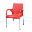 Boss BP-682 Steel Plastic Rattan Chair With Arms