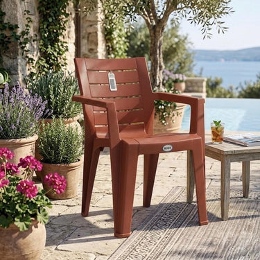 Boss BG-673 Bistro Full Plastic Chair