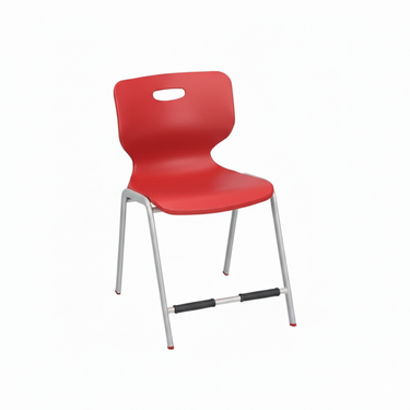 Boss B-209 Steel Plastic Yellow Label Study Chair