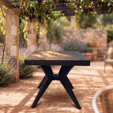 Boss BP-337 Galvin Pure Plastic Table With Cross Legs