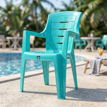 Boss BC-632 Full Plastic Crystal Elegant Chair