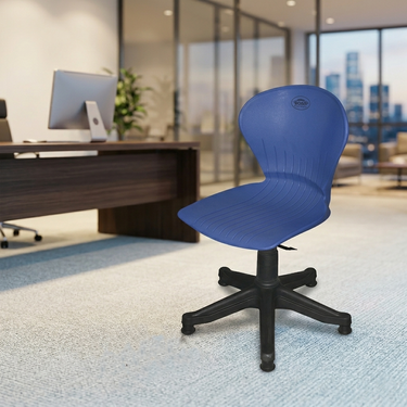 Boss B-15-HS Peacock Shell Revolving Chair with Hydraulic Jack & Stopper