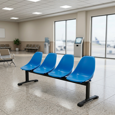 Boss B-232-H Shell Sofa 4-Seater Double Channel