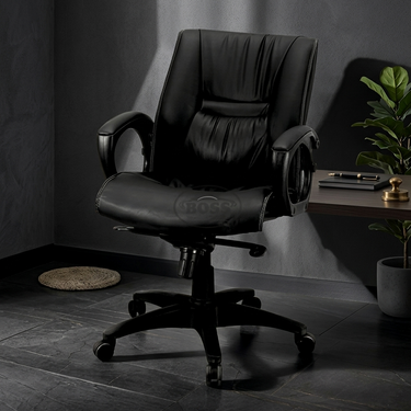 Boss B-518 Senator Low Back Double Ply Revolving Chair