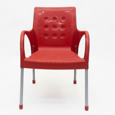 Boss BP-683 Cozy Steel Plastic Rattan Chair With Arms
