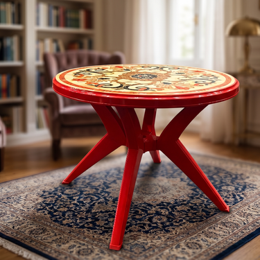 Boss BP-343 Dainex Pure Plastic Table With Cross Legs