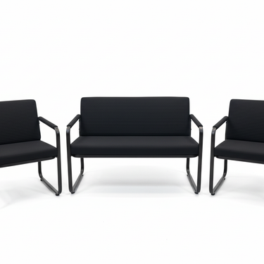 Boss Turkey Steel Sofa with Cushion  (1+1+2)