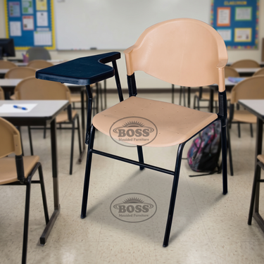 Boss B-02-S Comforto Study Chair – Vertical Pipe