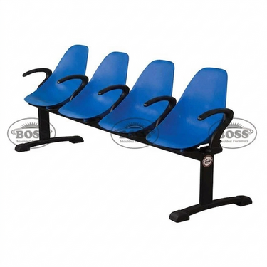 Boss B-232-HA Shell Sofa 4-Seater Double Channel with Arms