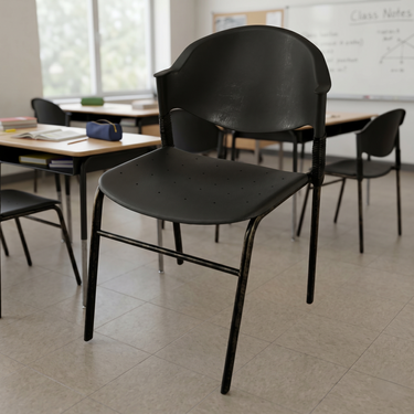 Boss B-02 Comforto Chair – Vertical Pipe
