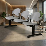 Boss B-09-H Comforto Visitor Sofa 3-Seater Double Channel