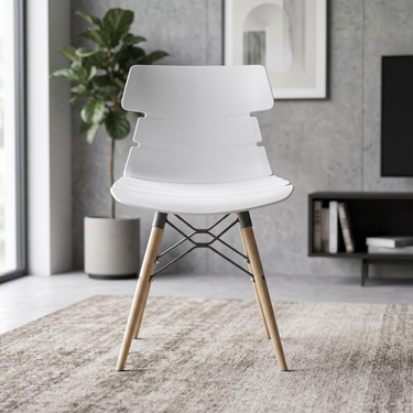 Boss BP-320-WL Phata Shell Chair – Wooden Legs