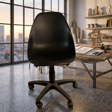 Boss B-207-M Shell Revolving Chair with Mechanical Jack