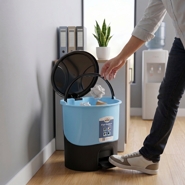 Boss Premium Dual-Tone Pedal Dustbin