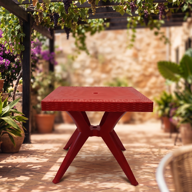 Boss BP-337 Galvin Pure Plastic Table With Cross Legs