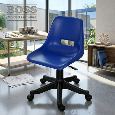 Boss B-208-H Shell Holo Revolving Chair with Hydraulic Jack