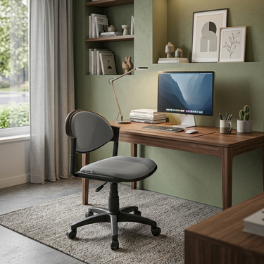 Boss B-11-HC Comforto Revolving Chair with Cushion and Hydrolic Jack
