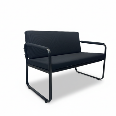 Boss B-279-C Double Seater Steel Turkey Sofa with Cushion