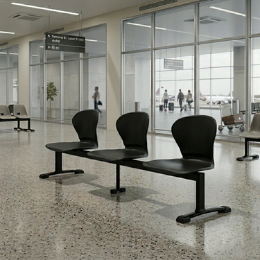 Boss B-256-H Peacock Visitor Sofa 3-Seater Double Channel