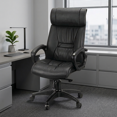 Boss B-517 President High Back Double Ply Revolving Chair