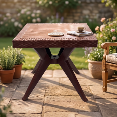 Boss BP-337 Galvin Pure Plastic Table With Cross Legs
