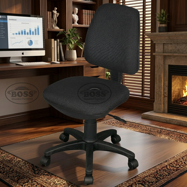 Boss B-508 Computer Chair with Hydrolic Jack without Arms