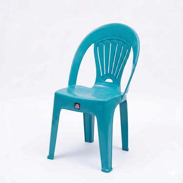 Boss BP-822 Full Plastic Vertical Line Armless  Chair