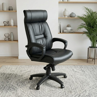 Boss B-517 President High Back Double Ply Revolving Chair