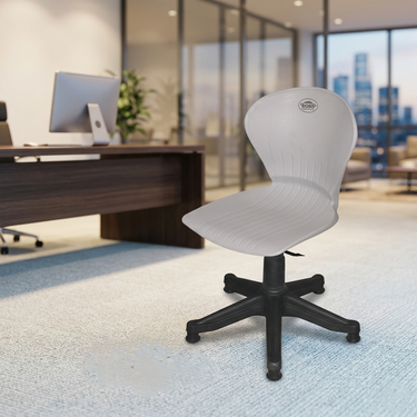 Boss B-15-HS Peacock Shell Revolving Chair with Hydraulic Jack & Stopper