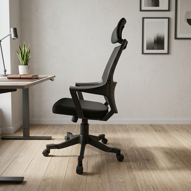 B-553 Royal  Executive High Back Revolving Chair With Moveable Head Rest