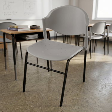 Boss B-02 Comforto Chair – Vertical Pipe