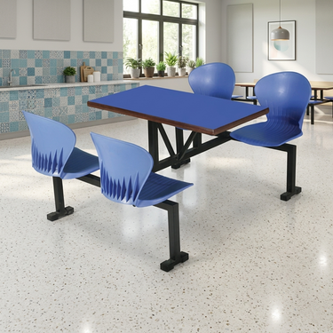 Boss B-364 Joint opposite Snack pecock sofa with table 4-seater